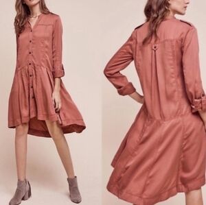 Anthropologie Holding Horses Mariona Shirt Dress